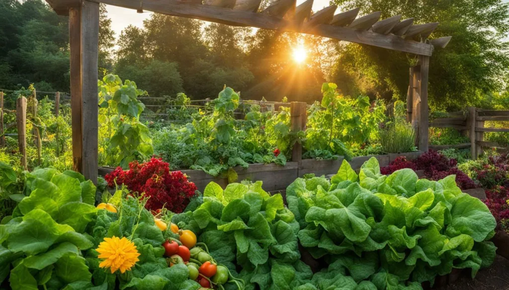 organic vegetable fruit gardening ideas