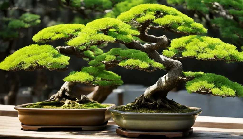 Sunlight requirements for bonsai tree care
