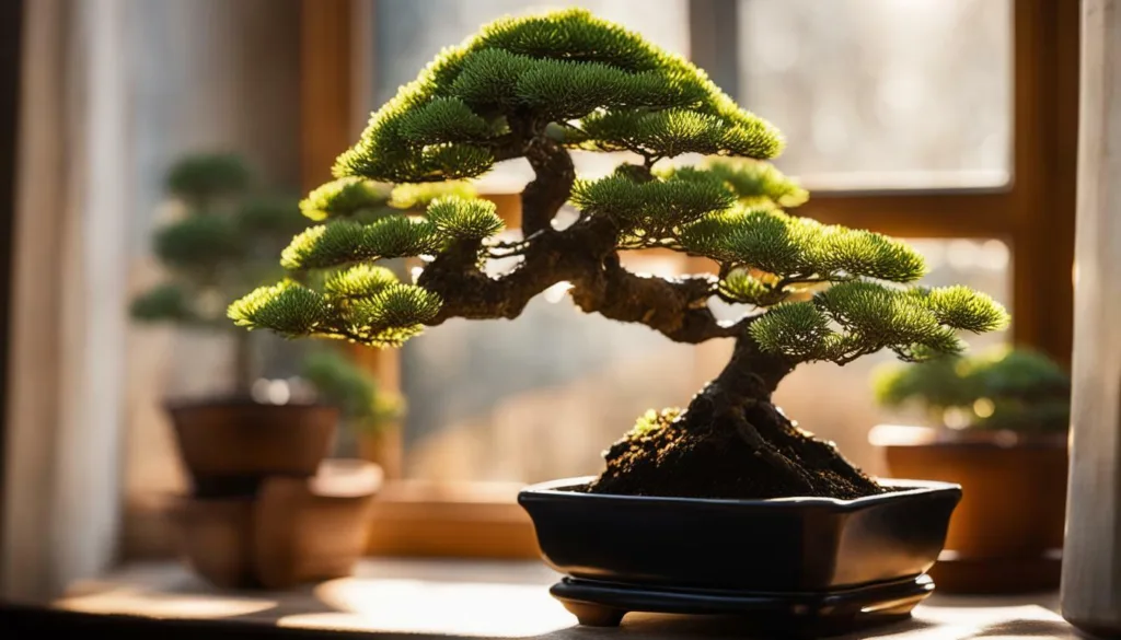 bonsai tree care and sunlight