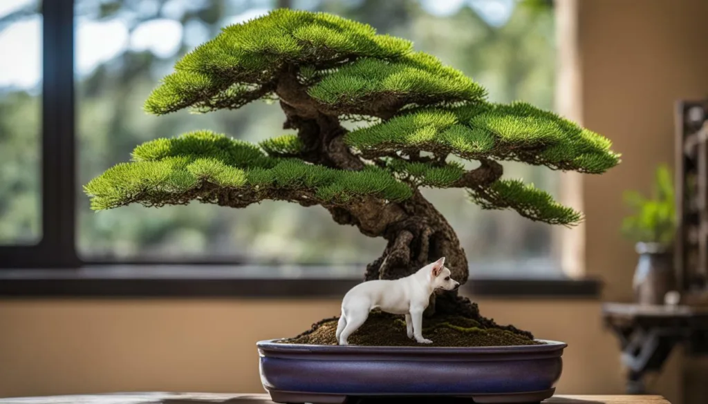 bonsai tree safety for dogs