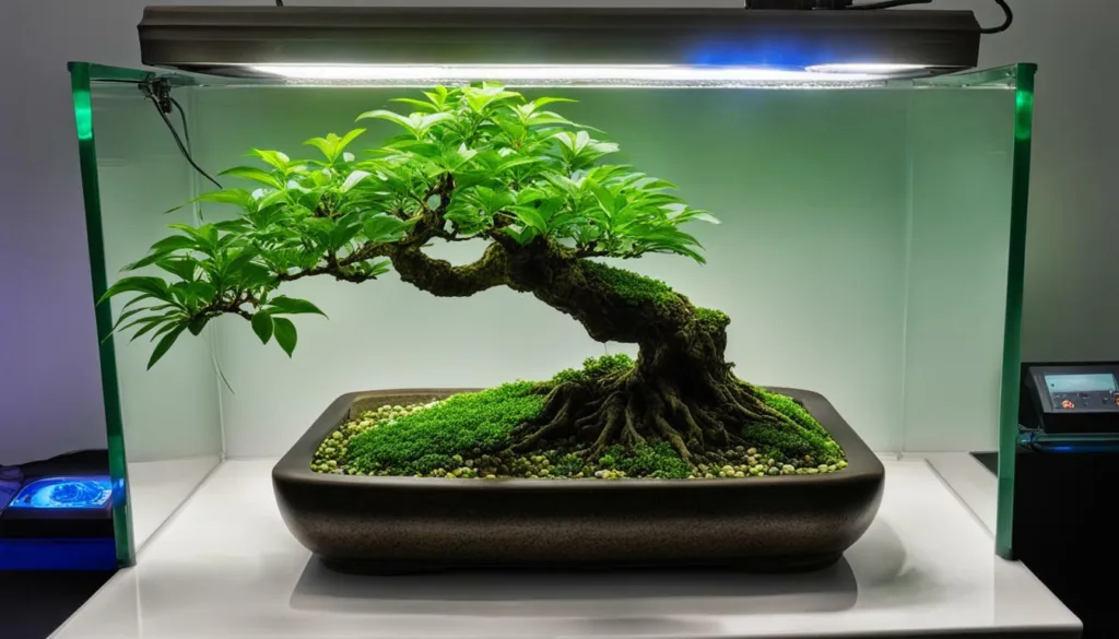hydroponic bonsai tree care