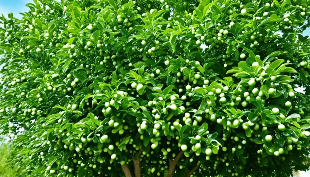 lime tree fertilizer